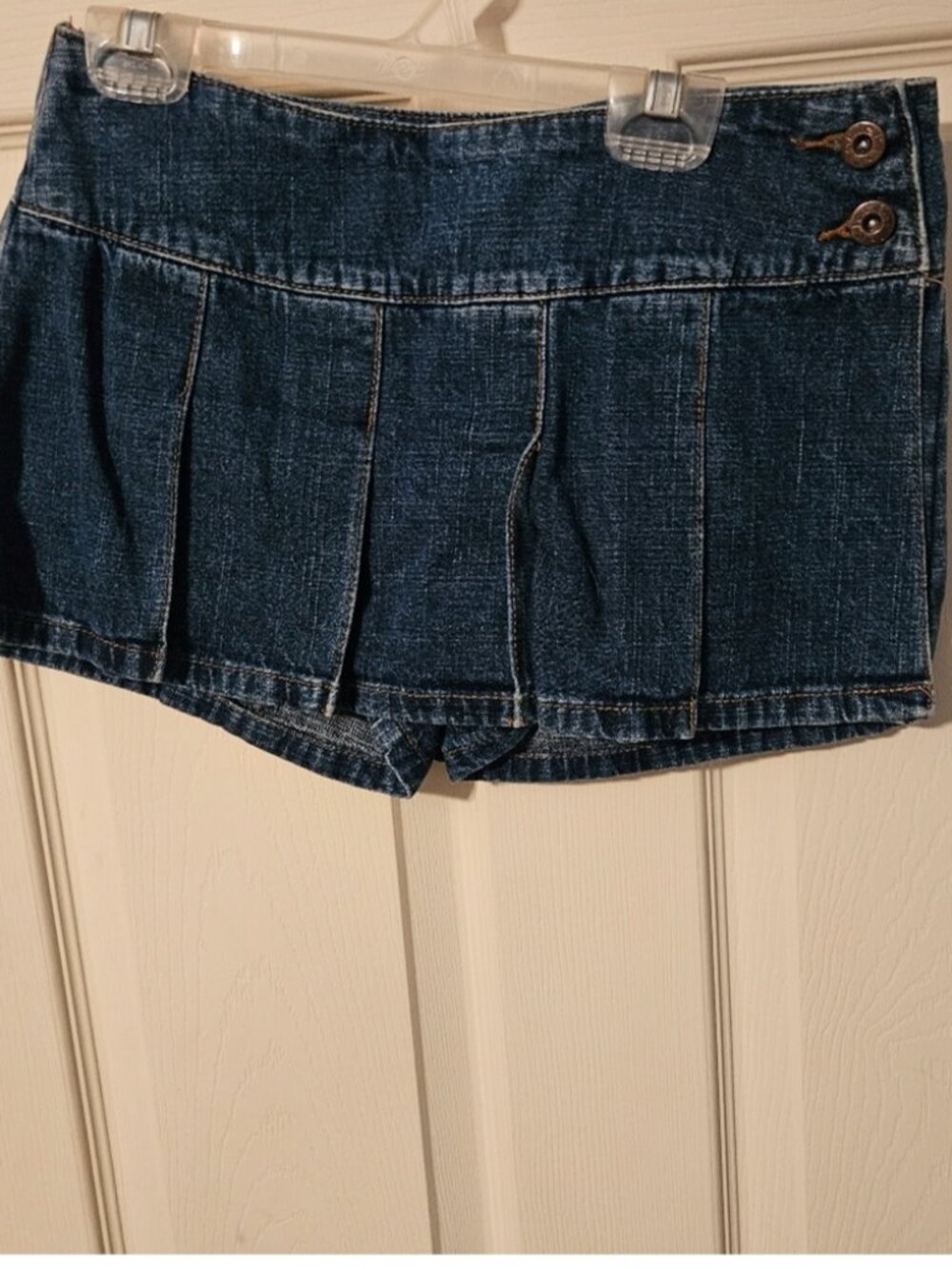 Denim Skort